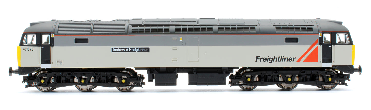 Pre-Owned Freightliner Grey Class 47370 'Andrew A Hodgkinson' Diesel Locomotive