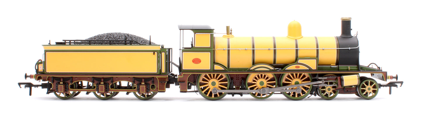 Highland Railways Jones Goods 4-6-0 Steam Locomotive No.103, HR yellow (1960s condition) DCC Sound