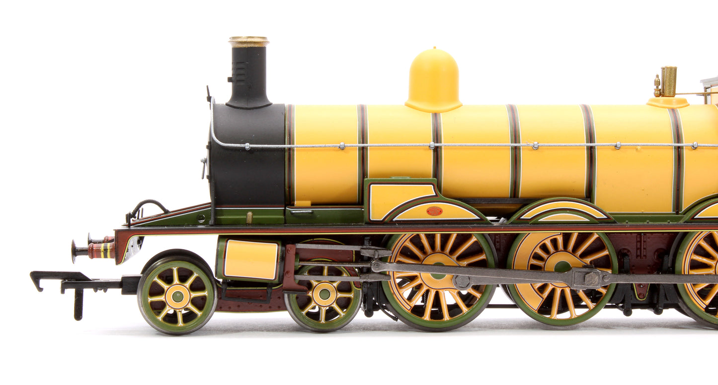 Highland Railways Jones Goods 4-6-0 Steam Locomotive No.103, HR yellow (1960s condition) DCC Sound