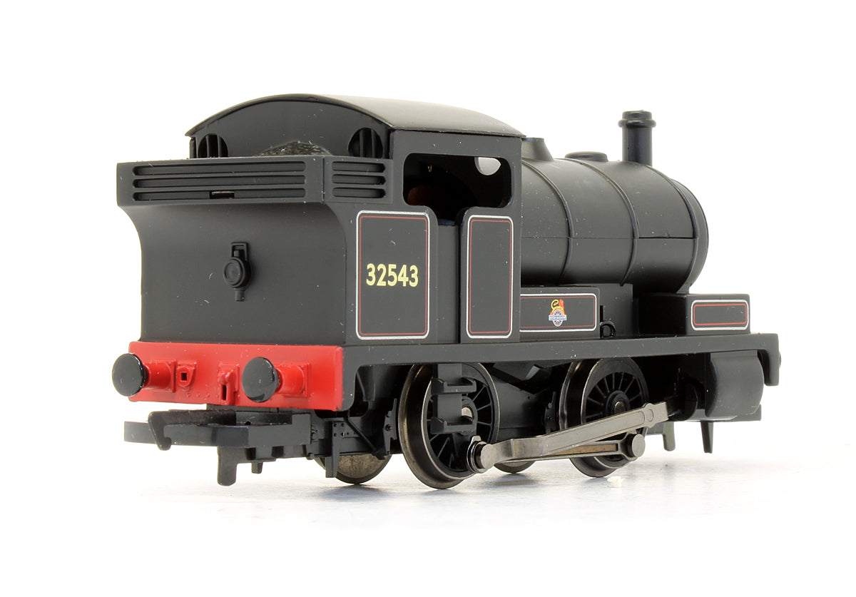 RailRoad BR Lined Black 0-4-0 No.32543 Steam Locomotive
