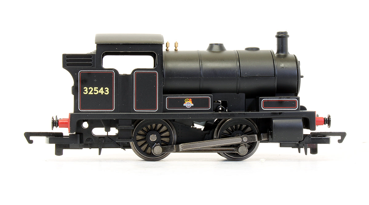 RailRoad BR Lined Black 0-4-0 No.32543 Steam Locomotive