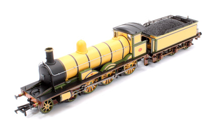 Highland Railways Jones Goods 4-6-0 Steam Locomotive No.103, HR yellow (1960s condition)