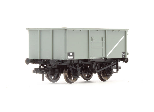 Pre-Owned 16T Steel Mineral Wagon BR Grey 'B27871'