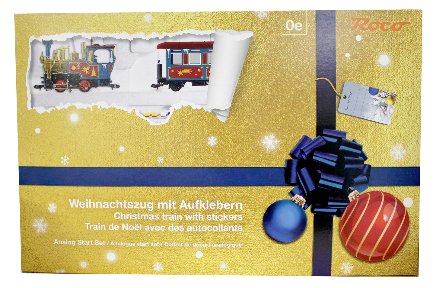 Christmas Starter Narrow Gauge Train Set