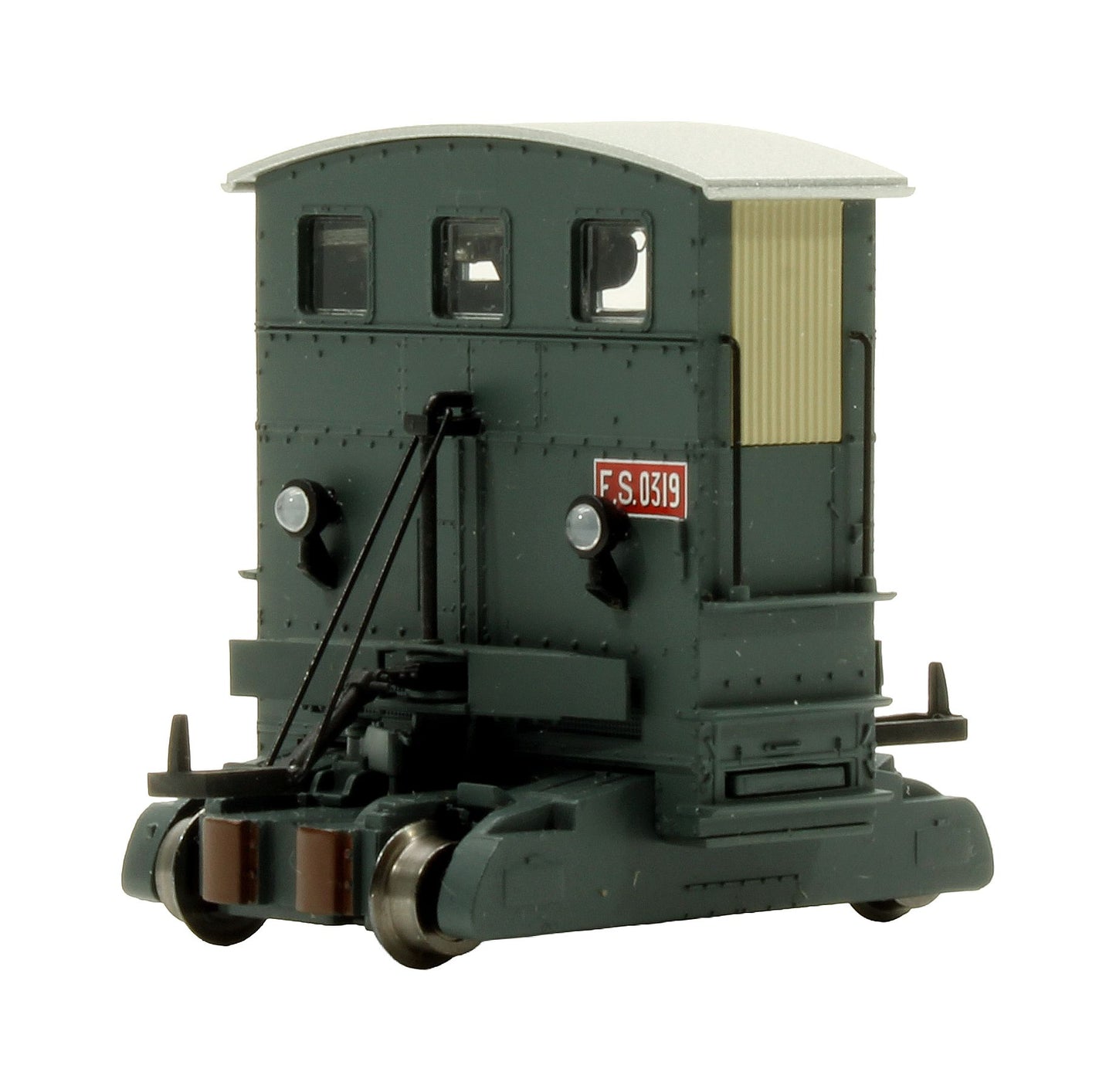 Pre-Owned HR2038 FS D 208 0319 'Sogliola' Shunting Tractor Grigio Delta Livery Era III