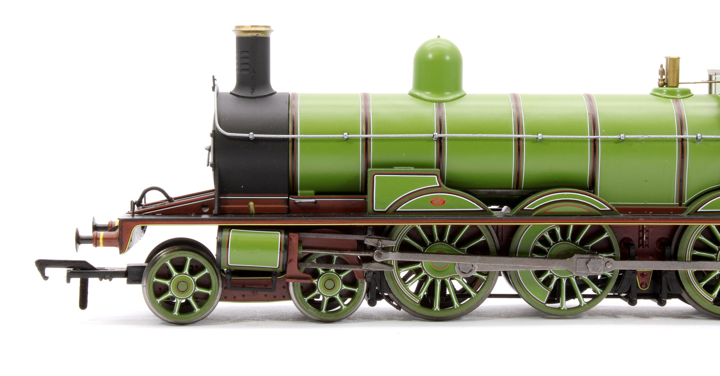 Highland Railways Jones Goods 4-6-0 Steam Locomotive No.106, HR light green (1890s condition)