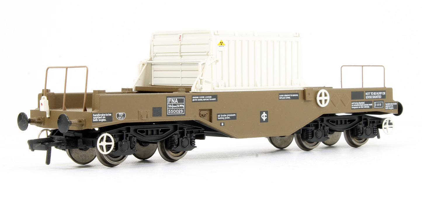 Pre-Owned 38-346 FNA nuclear flask wagon with flat floor 550023