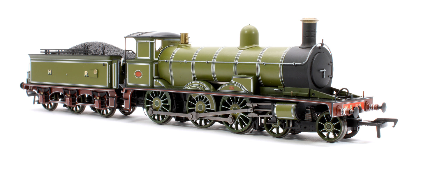 Highland Railways Jones Goods 4-6-0 Steam Locomotive No.113, HR Drummond green (DCC Sound)