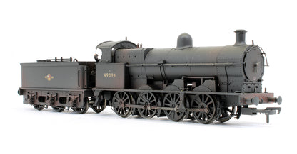 Class G2A '49094' BR Black Late Crest Steam Locomotive - Weathered