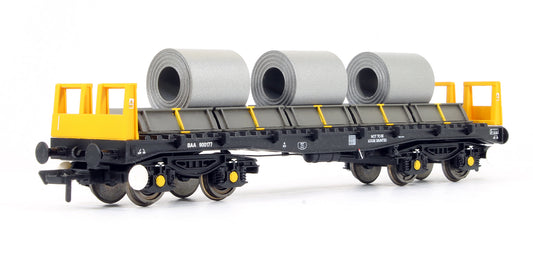 Pre-Owned 38-351 BAA Steel Carrier Wagon Railfreight Metals Sector
