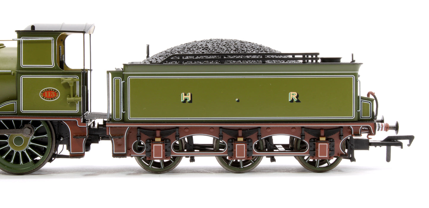 Highland Railways Jones Goods 4-6-0 Steam Locomotive No.113, HR Drummond green (DCC Sound)