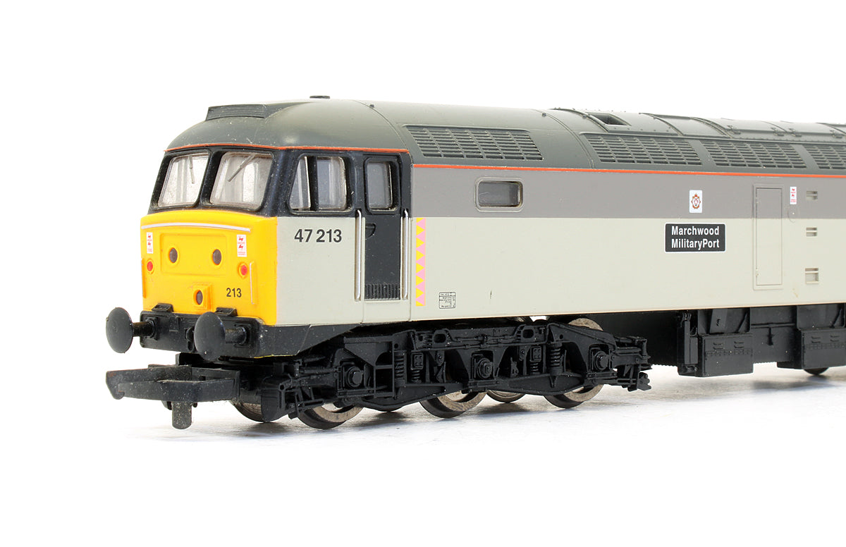 Pre-Owned Railfreight Distribution Class 47213 'Marchwood Military Port' Diesel Locomotive