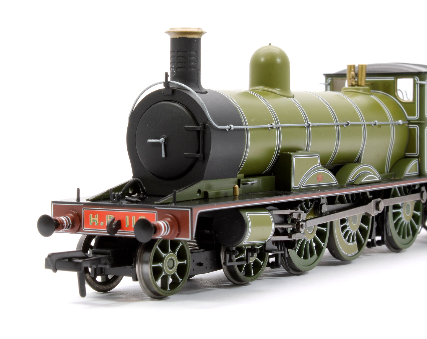 Highland Railways Jones Goods 4-6-0 Steam Locomotive No.113, HR Drummond green (DCC Sound)