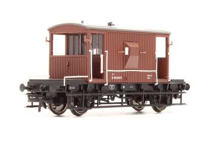 Pre-Owned 37-537A 20 Ton Brake Van BR Bauxite 'B953810'