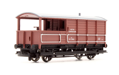 Pre-Owned 20 Ton Toad Brake Van BR Brown 'W 114961'