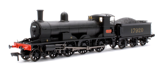 Highland Railways Jones Goods 4-6-0 Steam Locomotive No.17920, LMS unlined black (early) DCC Sound