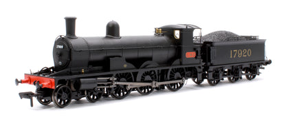 Highland Railways Jones Goods 4-6-0 Steam Locomotive No.17920, LMS unlined black (early)