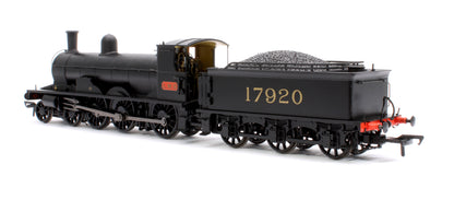 Highland Railways Jones Goods 4-6-0 Steam Locomotive No.17920, LMS unlined black (early)