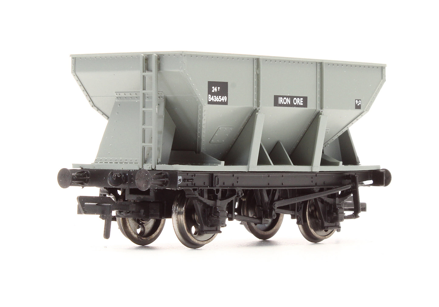 Pre-Owned 37-502B 24T Ore Hopper Wagon BR Grey 'Iron Ore' B436549