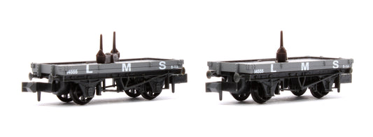 NR39M Bolster Wagons LMS, bauxite No.14555