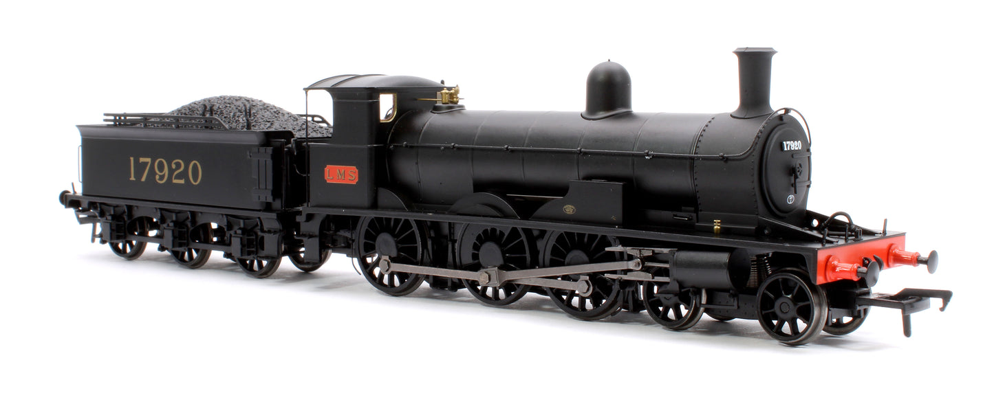 Highland Railways Jones Goods 4-6-0 Steam Locomotive No.17920, LMS unlined black (early)