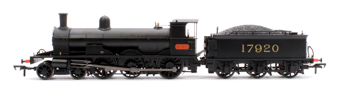 Highland Railways Jones Goods 4-6-0 Steam Locomotive No.17920, LMS unlined black (early) DCC Sound