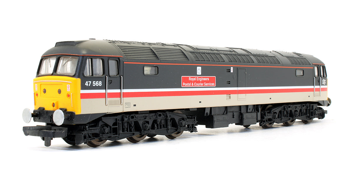 Pre-Owned Intercity Mainline Class 47568 'Royal Engineers Postal & Courier Services' Diesel Locomotive
