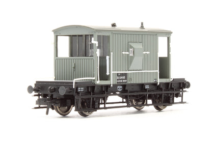 Pre-Owned 37-526 BR 20 Ton Brake Van BR Grey Un-Fitted 'B951480'