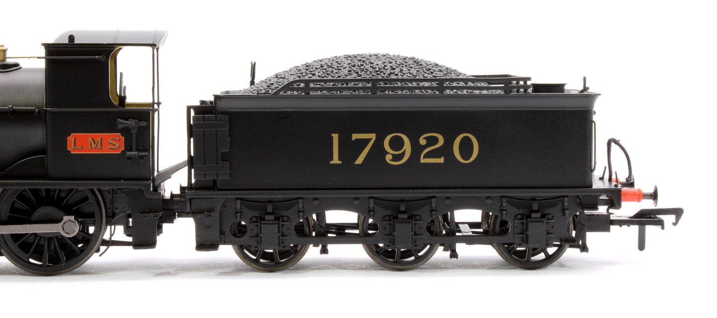 Highland Railways Jones Goods 4-6-0 Steam Locomotive No.17920, LMS unlined black (early) DCC Sound