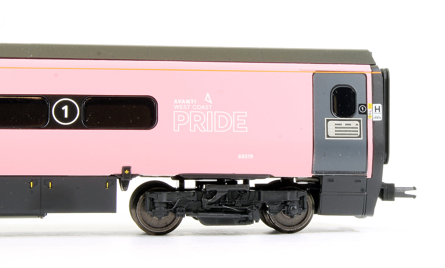 Pre-Owned Avanti West Coast Pendolino Standard Buffet No.69519 'Pride Livery' (Non Working Pantograph)