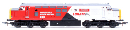 RailRoad Class 37 Loram 'An Comunn Gaidhealach' 37418 Diesel Locomotive