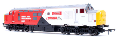 RailRoad Class 37 Loram 'An Comunn Gaidhealach' 37418 Diesel Locomotive - DCC Sound