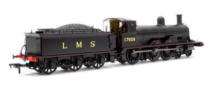 Highland Railways Jones Goods 4-6-0 Steam Locomotive No.17928, LMS lined black