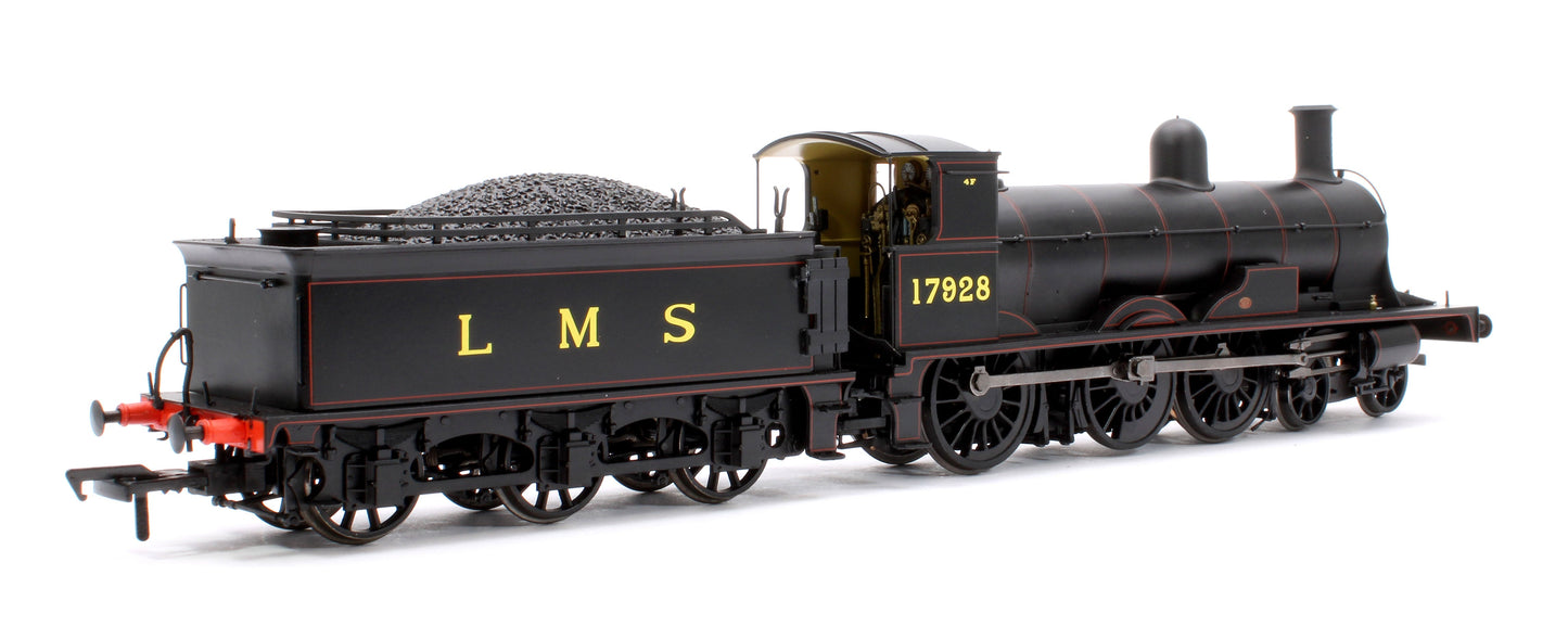 Pre-Owned 914005 Highland Railways Jones Goods 4-6-0 Steam Locomotive No.17928, LMS lined black