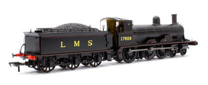 Pre-Owned 914005 Highland Railways Jones Goods 4-6-0 Steam Locomotive No.17928, LMS lined black