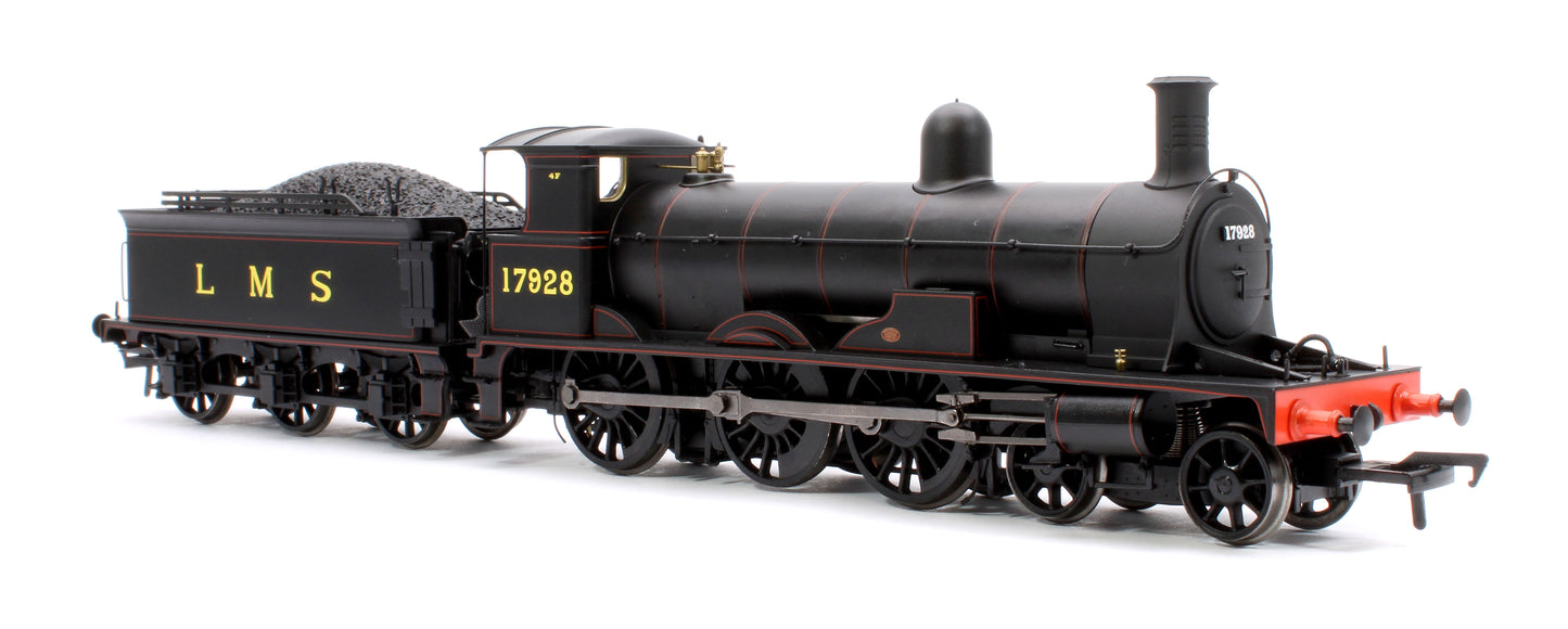 Highland Railways Jones Goods 4-6-0 Steam Locomotive No.17928, LMS lined black