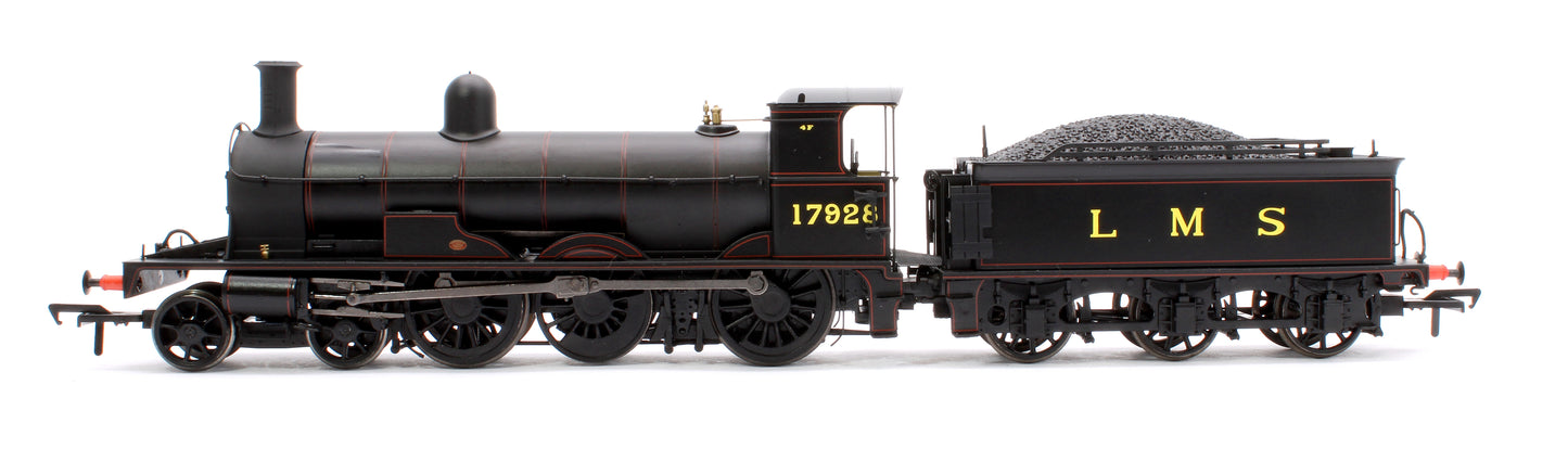 Highland Railways Jones Goods 4-6-0 Steam Locomotive No.17928, LMS lined black