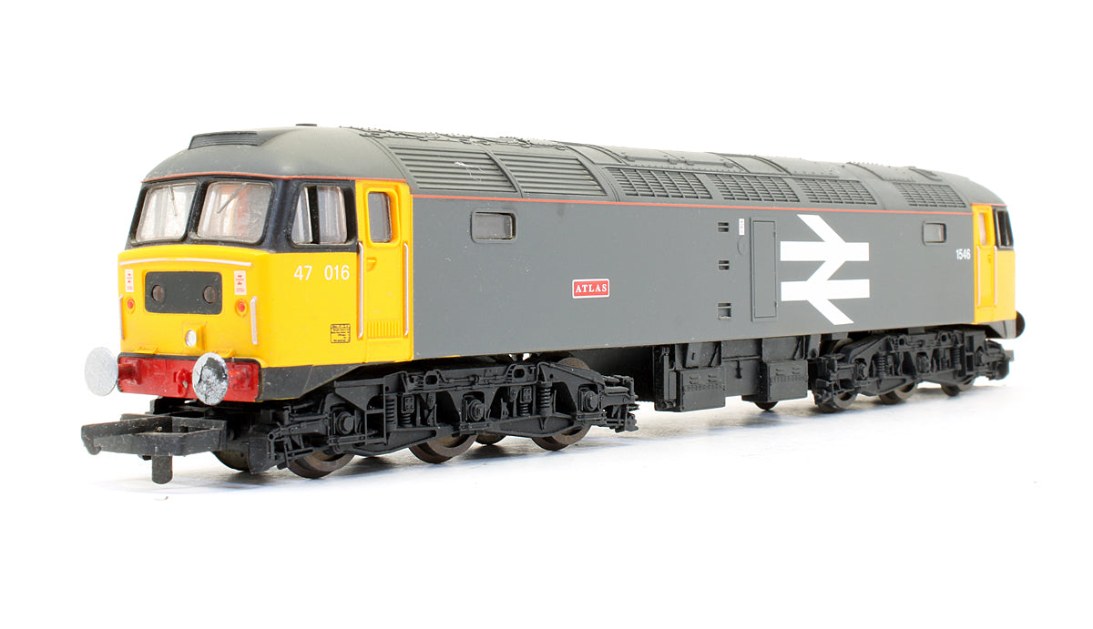 Pre-Owned Large Logo Grey Class 47016 'Atlas' Diesel Locomotive