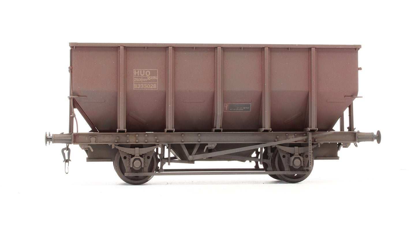 Pre-Owned BR 24.5T HOP/HUO Coal Hopper BR Bauxite Tops - Pack P -Custom Weathered