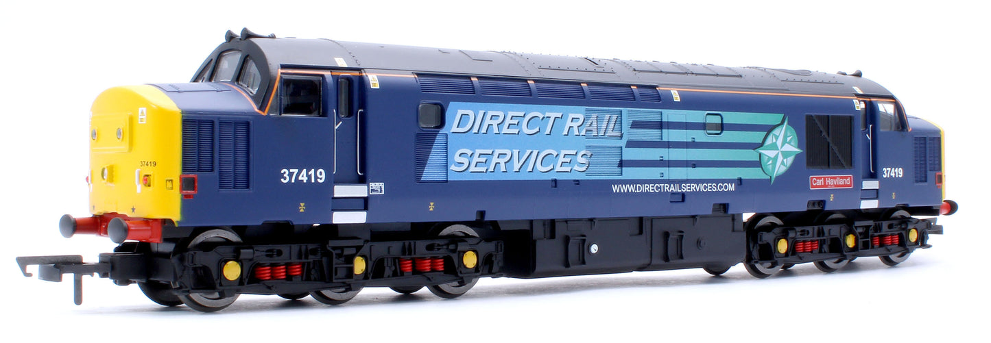 RailRoad Class 37 DRS 'Carl Haviland' 37419 Diesel Locomotive