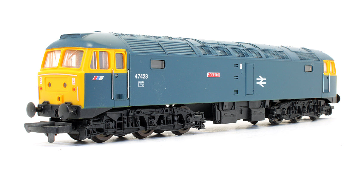 Pre-Owned BR Blue Class 47423 'Sceptre' Diesel Locomotive