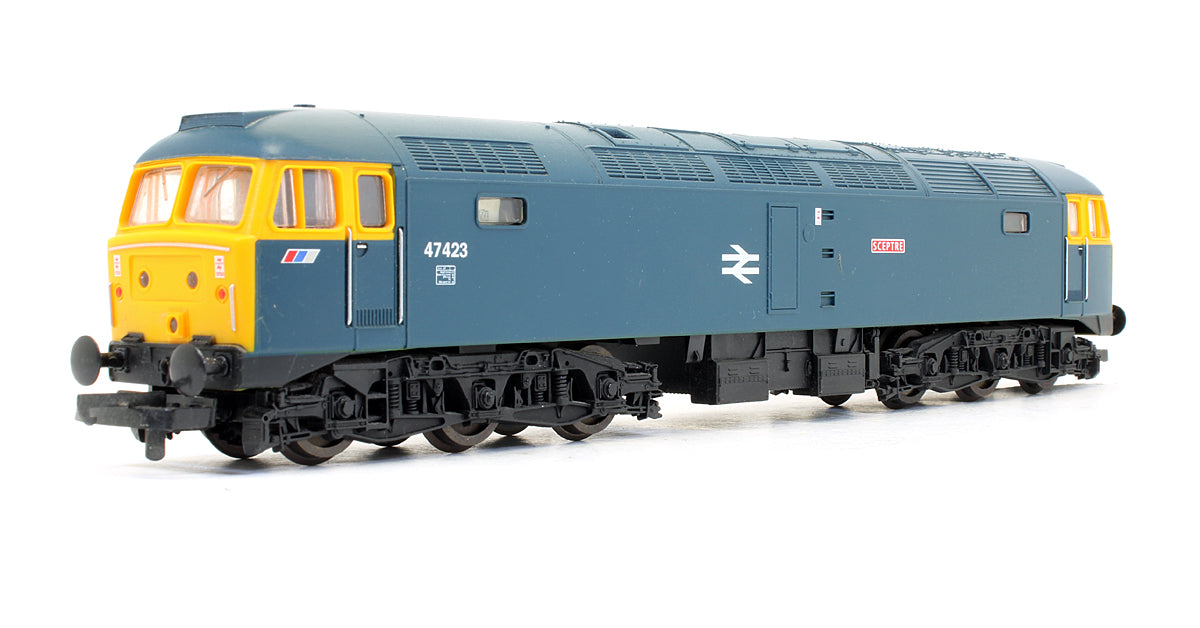 Pre-Owned BR Blue Class 47423 'Sceptre' Diesel Locomotive