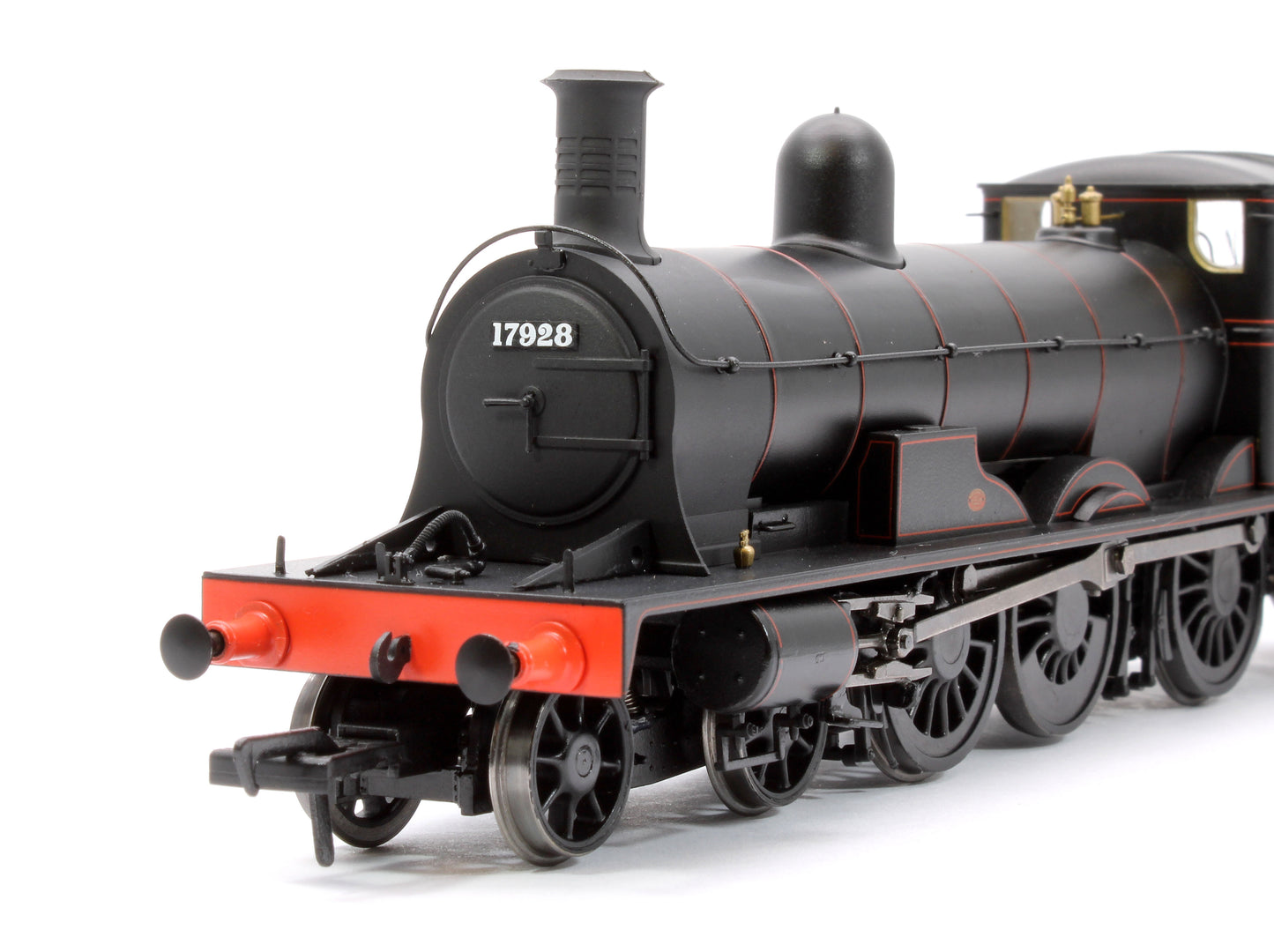 Highland Railways Jones Goods 4-6-0 Steam Locomotive No.17924, LMS lined black (DCC Sound)