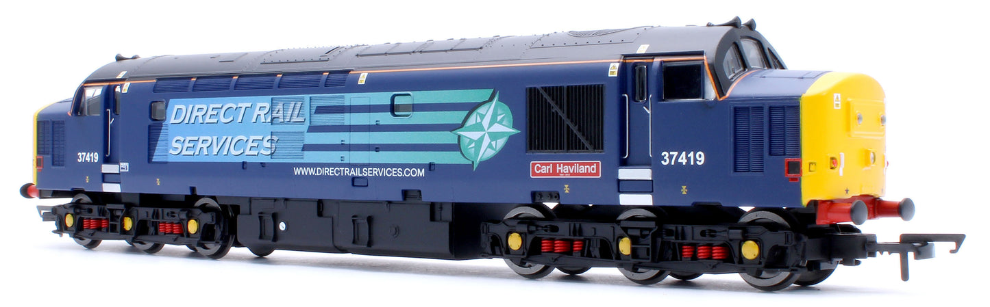 RailRoad Class 37 DRS 'Carl Haviland' 37419 Diesel Locomotive - DCC Sound
