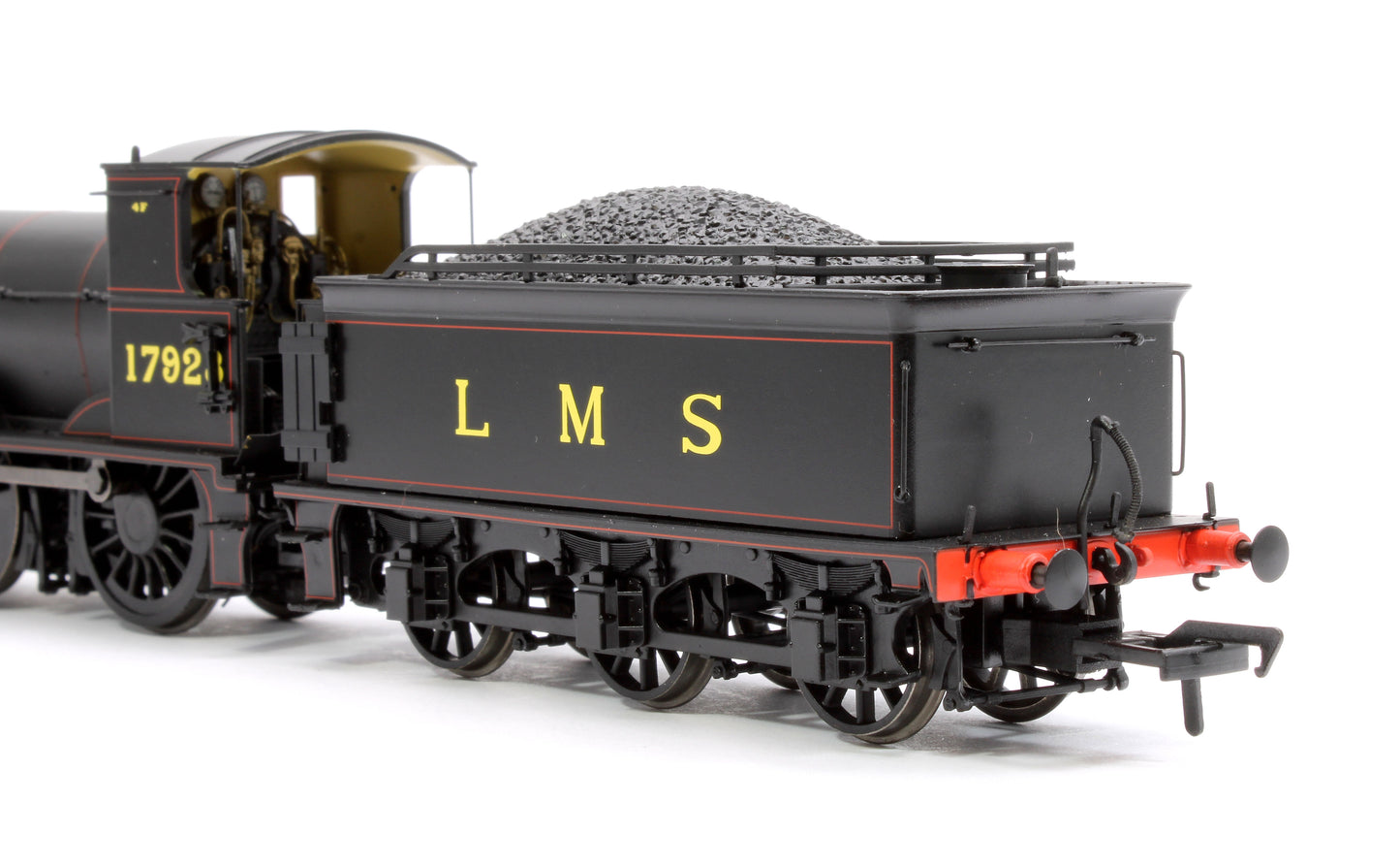 Highland Railways Jones Goods 4-6-0 Steam Locomotive No.17928, LMS lined black