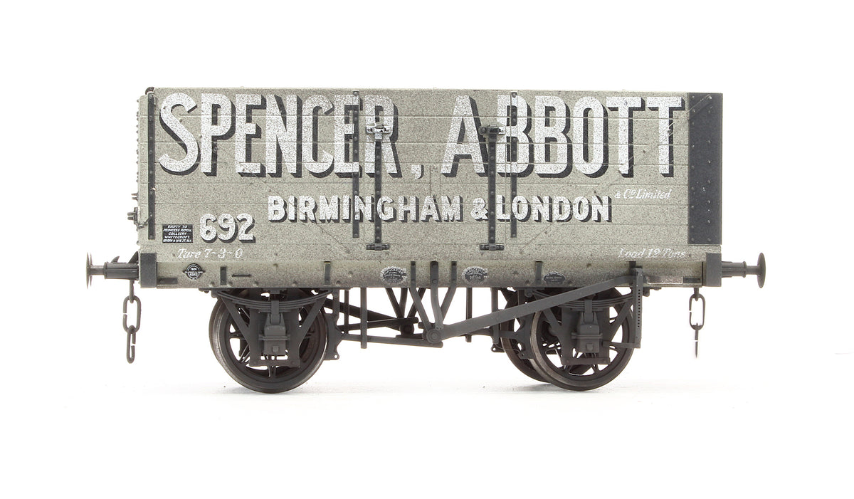Pre-Owned 7 Plank Wagon 'Spencer Abbott' No.692 - Custom Weathered