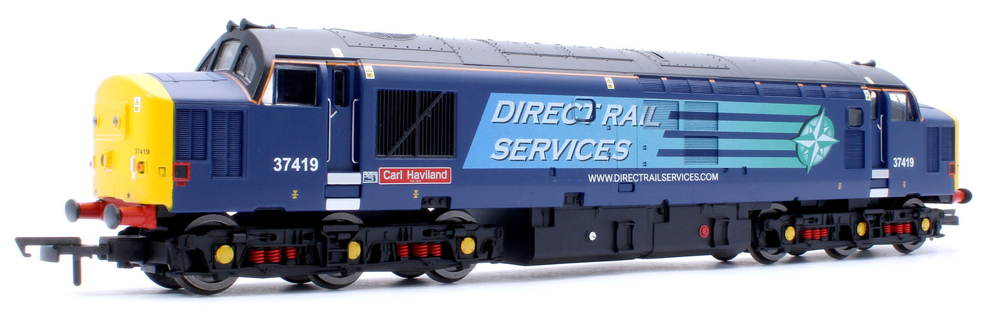 RailRoad Class 37 DRS 'Carl Haviland' 37419 Diesel Locomotive - DCC Sound