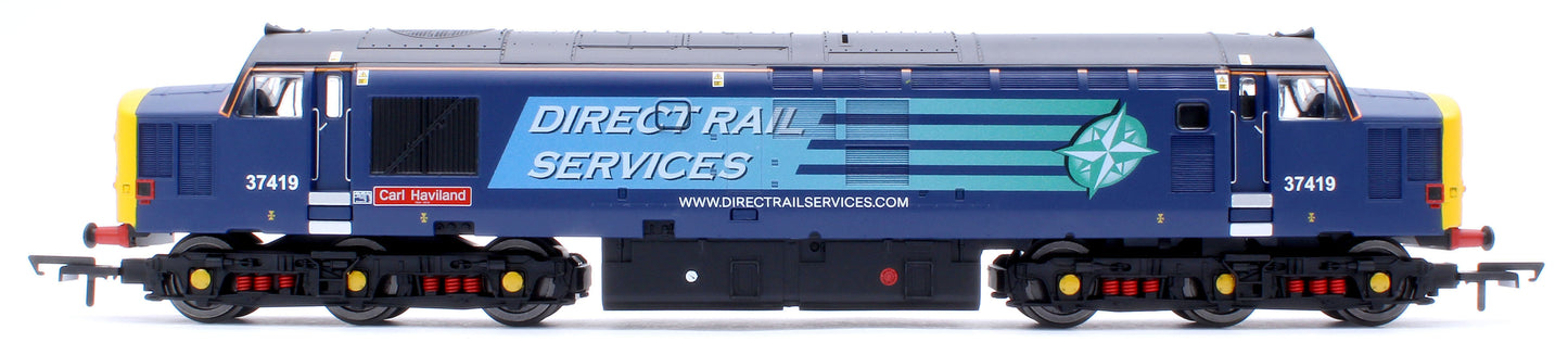 RailRoad Class 37 DRS 'Carl Haviland' 37419 Diesel Locomotive