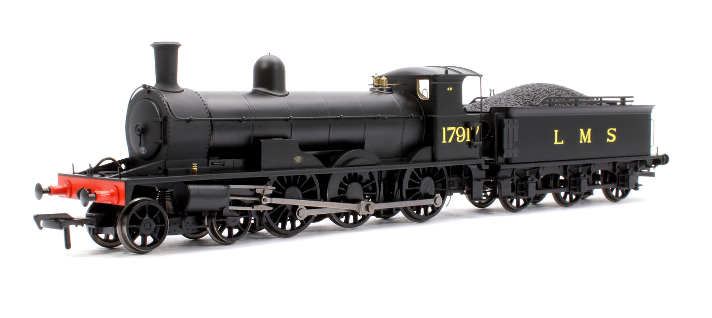 Highland Railways Jones Goods 4-6-0 Steam Locomotive No.17917, LMS unlined black (late)