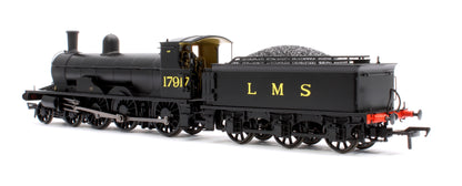 Highland Railways Jones Goods 4-6-0 Steam Locomotive No.17917, LMS unlined black (late)